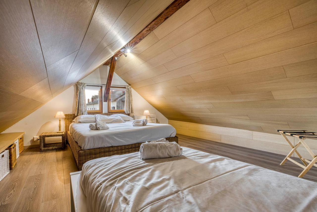 Le Carnot - Mycosyapart, Duplex Coeur De Ville Et Lac, Climatise Annecy Exterior foto